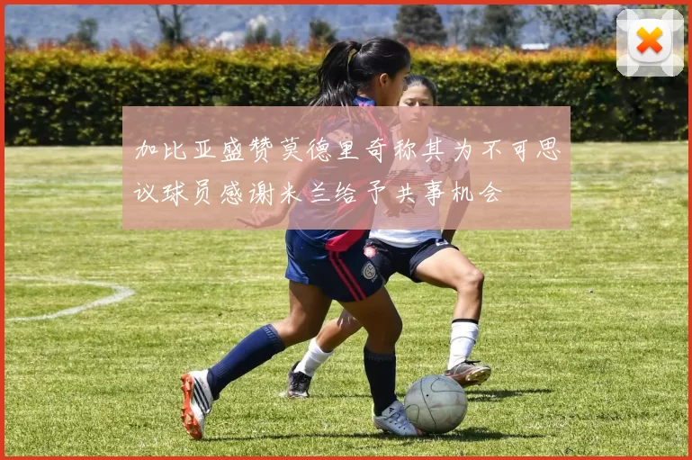 加比亚盛赞莫德里奇称其为不可思议球员感谢米兰给予共事机会